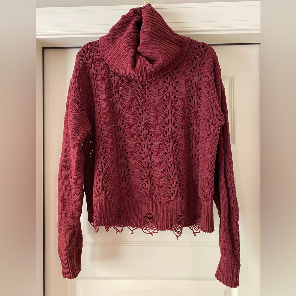NWT BKE cowl neck sweater, size M